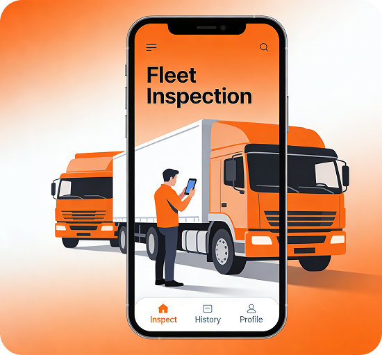 Commercial Fleet Inspections (DVIR & Damage Detection)