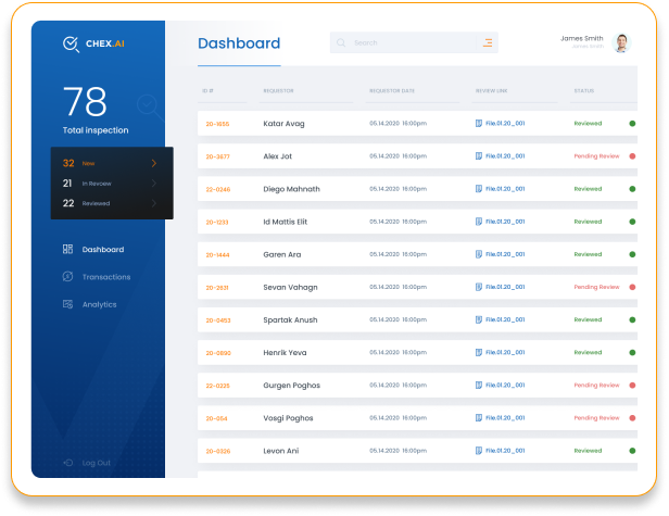 Partner dashboard